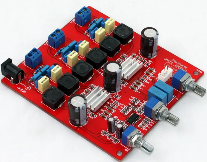 Оригинальная плата цифрового усилителя TPA3116 100W + 50 + 50W DC18V-DC24V 2,1 Channel Class D Audio
Оригинальная плата цифрового усилителя TPA3116 100W + 50 + 50W DC18V-DC24V 2,1 Channel Class D Audio