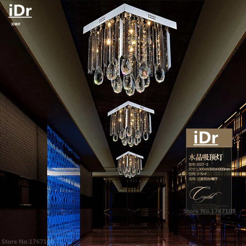 Rectangular living room crystal lights LED ceiling lamps bedroom modern minimalist dining room lighting iDr-0123
Rectangular living room crystal lights LED ceiling lamps bedroom modern minimalist dining room lighting iDr-0123