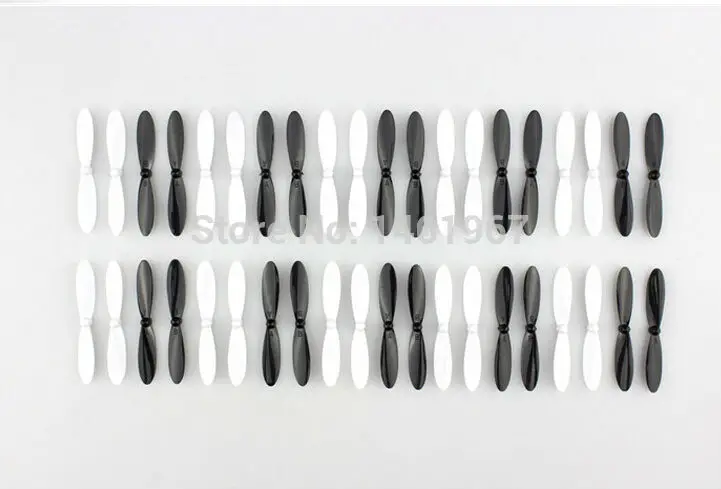Hubsan X4 Plus H107C+ H107D+ H107P RC Quadcopter Spare Parts white black blades 40pcs /lot
Hubsan X4 Plus H107C+ H107D+ H107P RC Quadcopter Spare Parts white black blades 40pcs /lot
