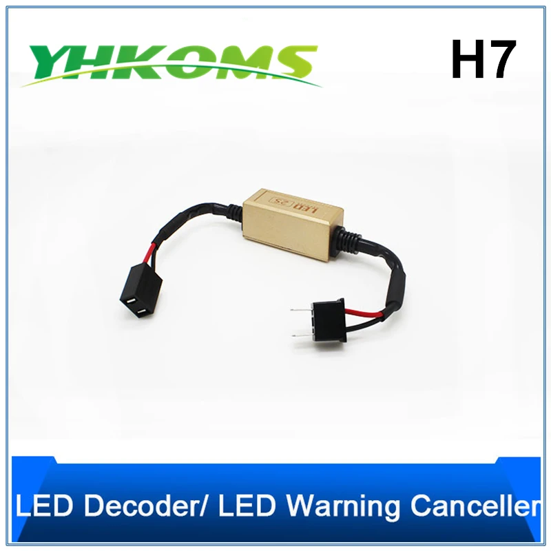YHKOMS H1 H3 H4 H7 H8 H11 9005 HB3 9006 HB4 Error Free Canbus Decoder for LED Car Headlight Warning Canceller Capacitor
YHKOMS H1 H3 H4 H7 H8 H11 9005 HB3 9006 HB4 Error Free Canbus Decoder for LED Car Headlight Warning Canceller Capacitor