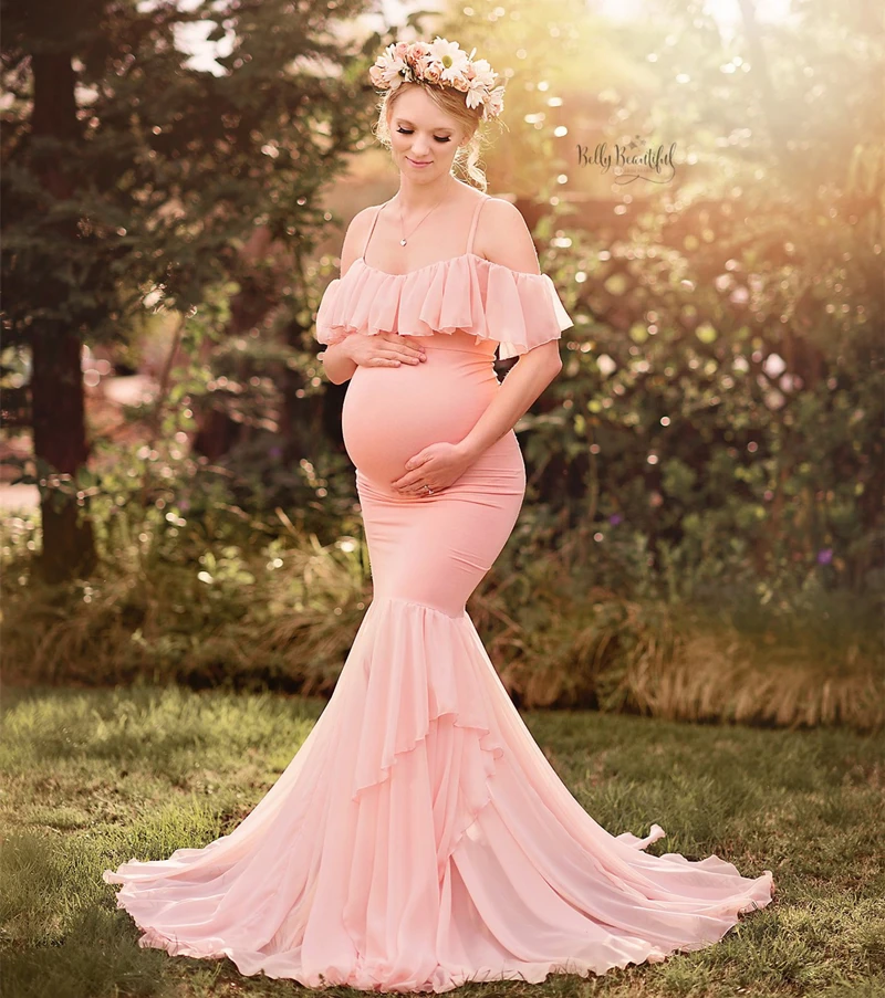 Mermaid Maternity Dresses For Photo Shoot Pregnant Women Pregnancy Dress Photography Props Sexy Off Shoulder Maxi Maternity Gown
Mermaid Maternity Dresses For Photo Shoot Pregnant Women Pregnancy Dress Photography Props Sexy Off Shoulder Maxi Maternity Gown