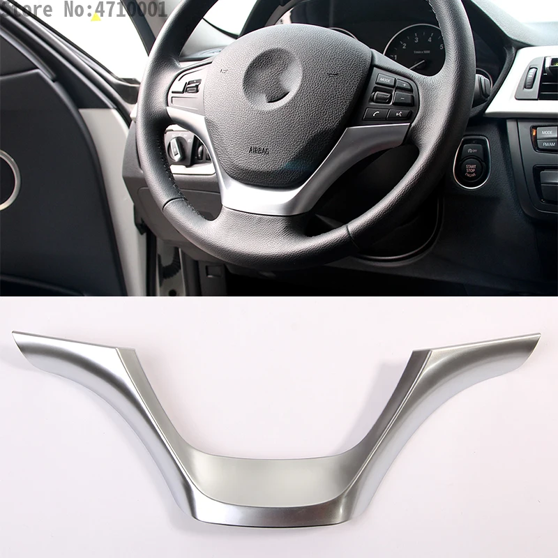 ABS Chrome Steering Wheel Frame Cover Trim For BMW 3 Series F30 F34 320 328 2013 2014 2015 Car Accessories
ABS Chrome Steering Wheel Frame Cover Trim For BMW 3 Series F30 F34 320 328 2013 2014 2015 Car Accessories