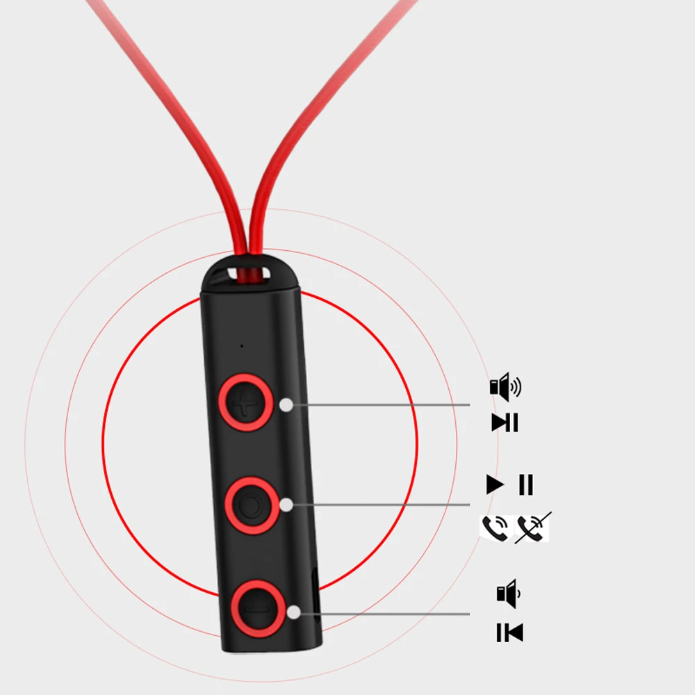 Магнитные наушники Joinrun с шейным ободом Bluetooth беспроводные наушники-вкладыши