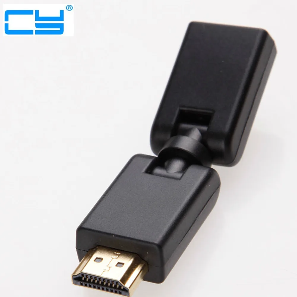 HDMI-compatible V 1.4 Male to Female 360 Degree Angled Rotating Extension Adapter HDTV
HDMI-compatible V 1.4 Male to Female 360 Degree Angled Rotating Extension Adapter HDTV