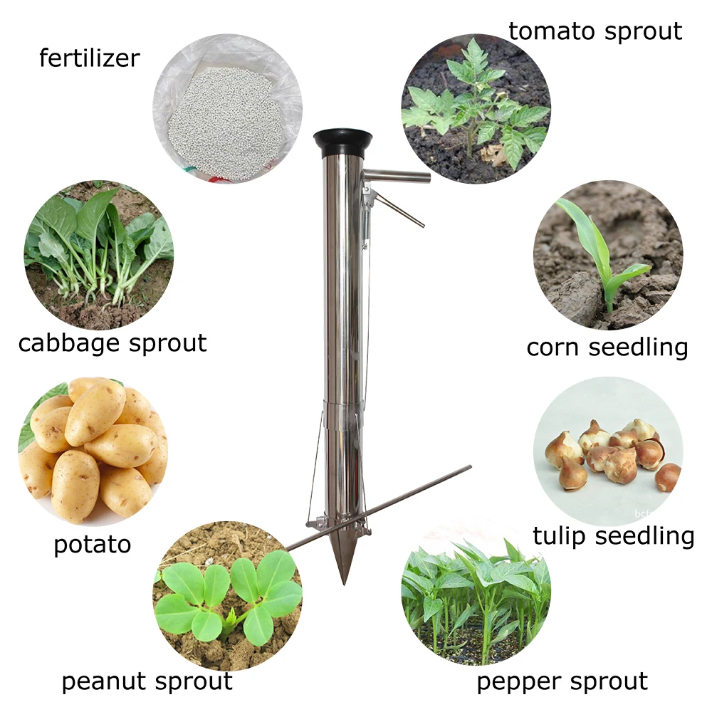 iLOT Seedling Planter / Transplanter with Funnel and Scale for Bedding, Bulb Planter and Small Garden Plant
iLOT Seedling Planter / Transplanter with Funnel and Scale for Bedding, Bulb Planter and Small Garden Plant