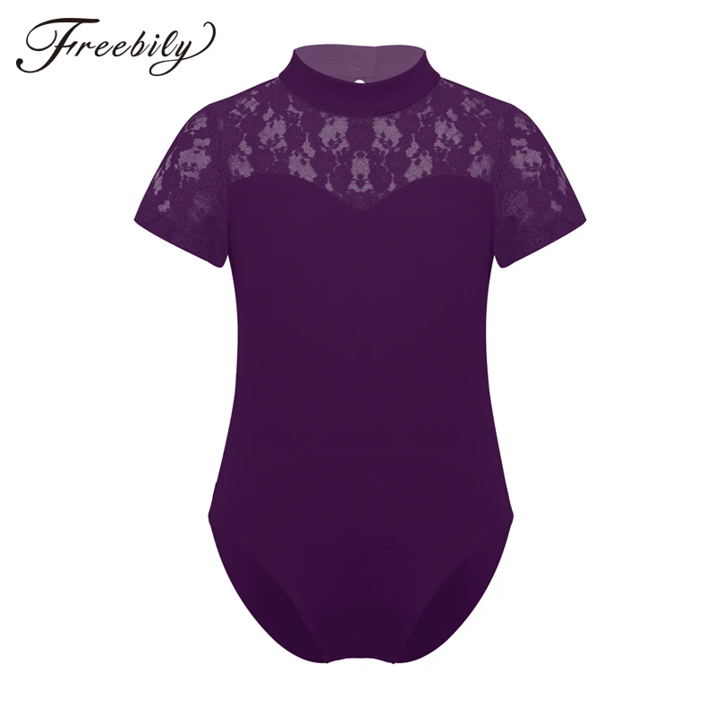 New Girls Floral Lace Splice Professional Ballet tutu Leotards Short Sleeve Gymnastics Leotard Bodysuit Kids Stage Dance Costume
New Girls Floral Lace Splice Professional Ballet tutu Leotards Short Sleeve Gymnastics Leotard Bodysuit Kids Stage Dance Costume