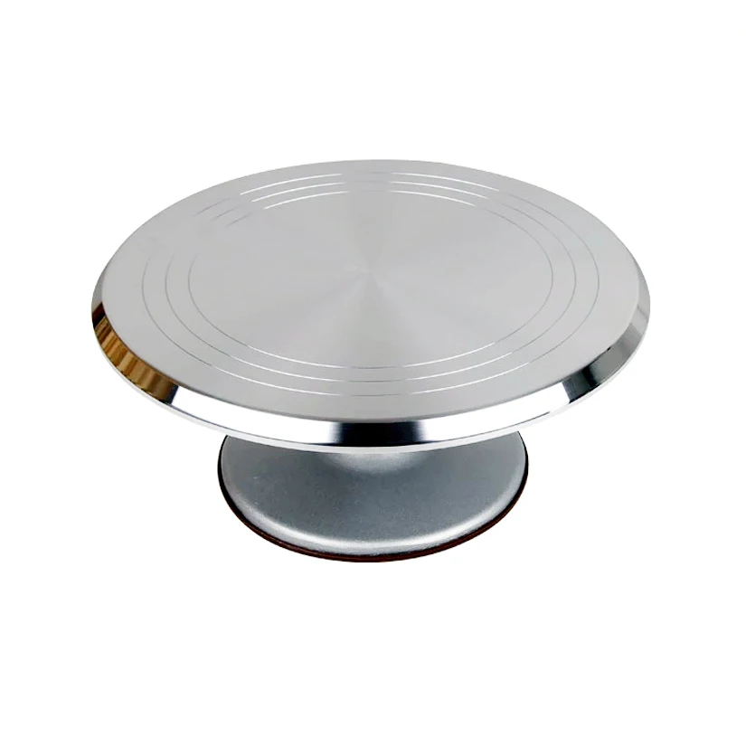 30cm Aluminum Alloy Turntable Cake Decorating turntable Anti-skid Cake Rack Rotary Table Tools
30cm Aluminum Alloy Turntable Cake Decorating turntable Anti-skid Cake Rack Rotary Table Tools