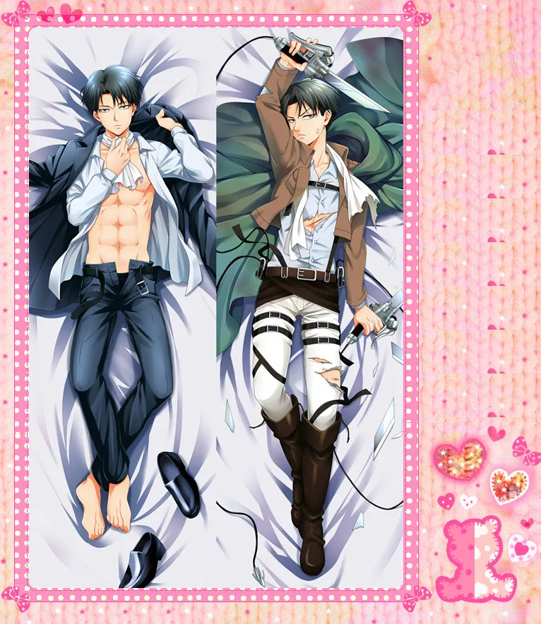 Anime Cartoon Attack On Titan Shingeki No Kyojin Double Bolster Hugging Pillow Case Cover Pillowcase Peach Skin 2 Way No.12151
Anime Cartoon Attack On Titan Shingeki No Kyojin Double Bolster Hugging Pillow Case Cover Pillowcase Peach Skin 2 Way No.12151