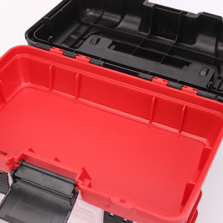 Waterproof Fishing Double Side Big Box Storage Case Sea Boat Distance Carp Fly Tackle Accessories 5 Layer Gear Large Bag | Спорт и