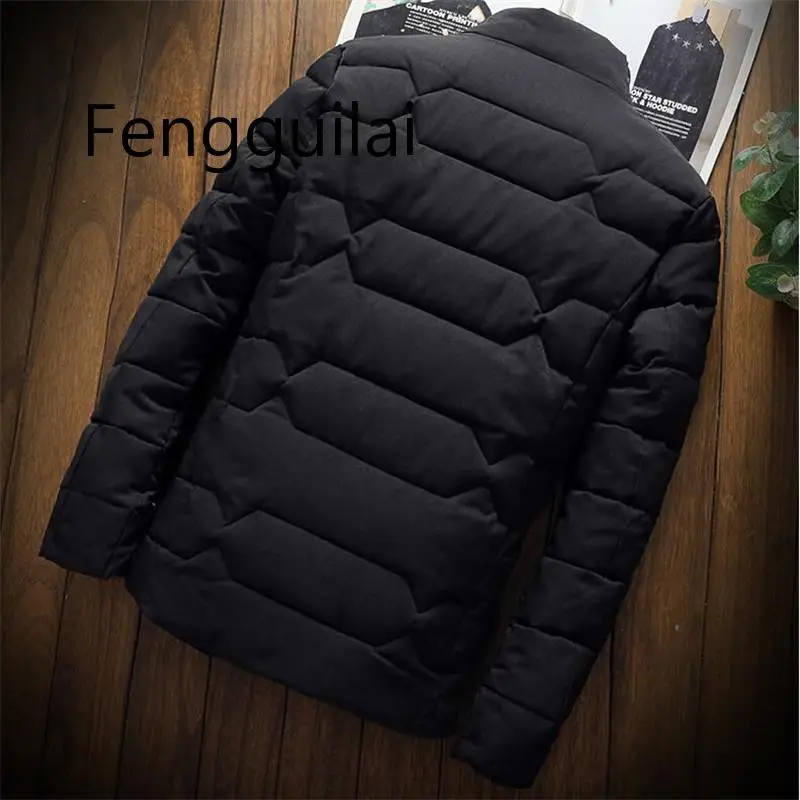 2019 Autumn winter New Jacket fashion trend Casual thickened warm cotton-padded MEN clothes Slim baseball coats size Down Warm J
2019 Autumn winter New Jacket fashion trend Casual thickened warm cotton-padded MEN clothes Slim baseball coats size Down Warm J
