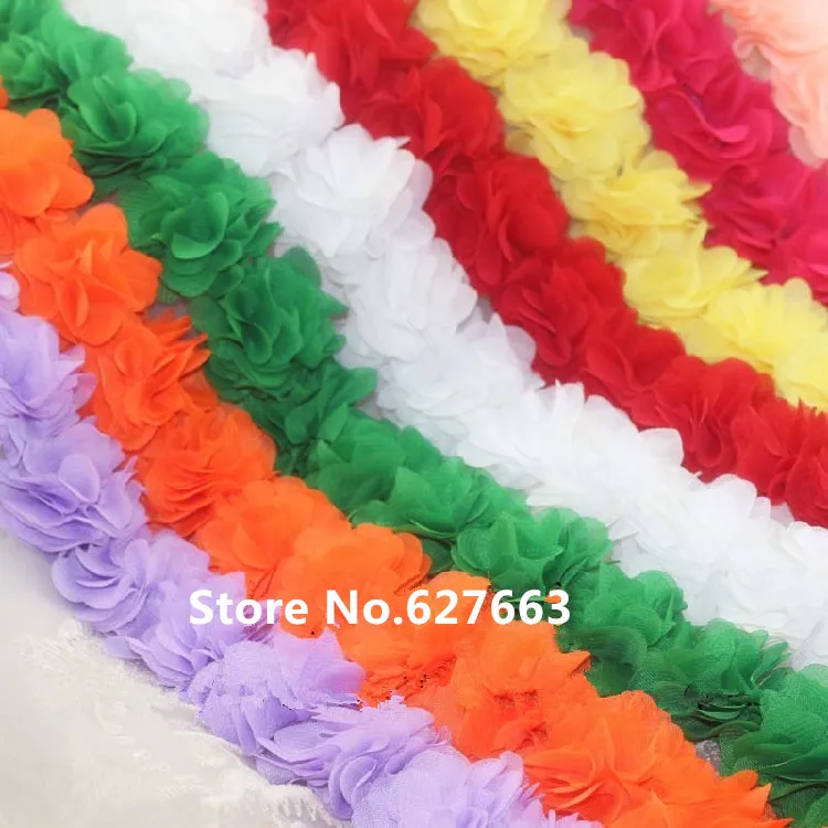 3Yard 8 leaves Chiffon Three-Dimensional Flowers Decoration Handmade DIY Garment Accessories Applique Trimming Sewing Supplies
3Yard 8 leaves Chiffon Three-Dimensional Flowers Decoration Handmade DIY Garment Accessories Applique Trimming Sewing Supplies