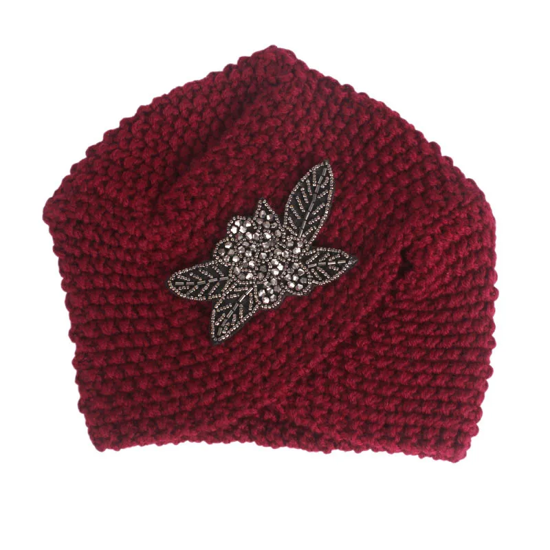 Muslim Winter Turban Hat Warm Print Rhinestone Knit Cap Beanie Sleep Chemo Turban Headwear Cancer Patients Hair Accessories
Muslim Winter Turban Hat Warm Print Rhinestone Knit Cap Beanie Sleep Chemo Turban Headwear Cancer Patients Hair Accessories