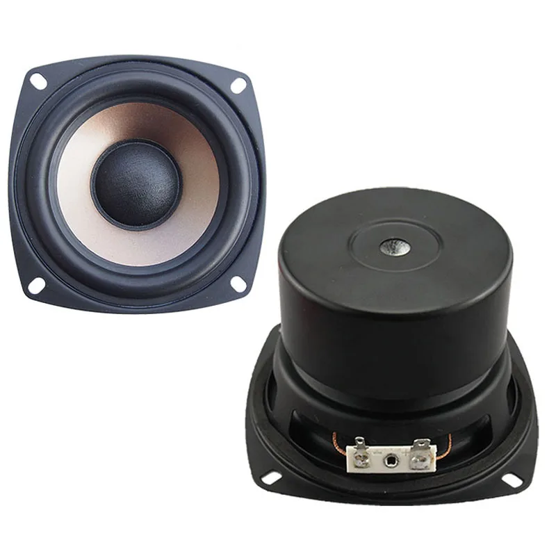 4 "дюйма Ом 6 8 30 Вт Hi Fi аудио динамик сабвуфер бас гудок Громкая колонка труба для