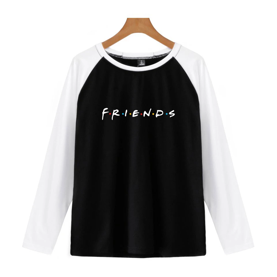 FRIENDS TV Printed Raglan t shirt Women FRIENDS TV Show I'LL BE THERE FOR YOU t-shirt long sleeve t shirts top Casual Clothes
FRIENDS TV Printed Raglan t shirt Women FRIENDS TV Show I'LL BE THERE FOR YOU t-shirt long sleeve t shirts top Casual Clothes
