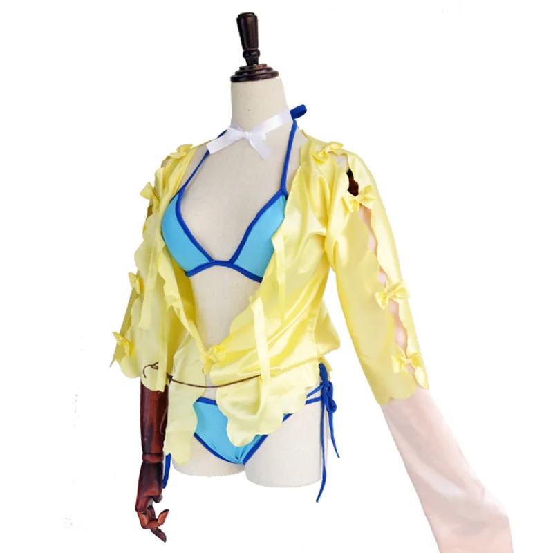 Game! Fate/Grand Order Frankenstein Cosplay Costumes Sexy Swimsuit Full Set Coat+ Bikini For Swimming Pool Party Show
Game! Fate/Grand Order Frankenstein Cosplay Costumes Sexy Swimsuit Full Set Coat+ Bikini For Swimming Pool Party Show
