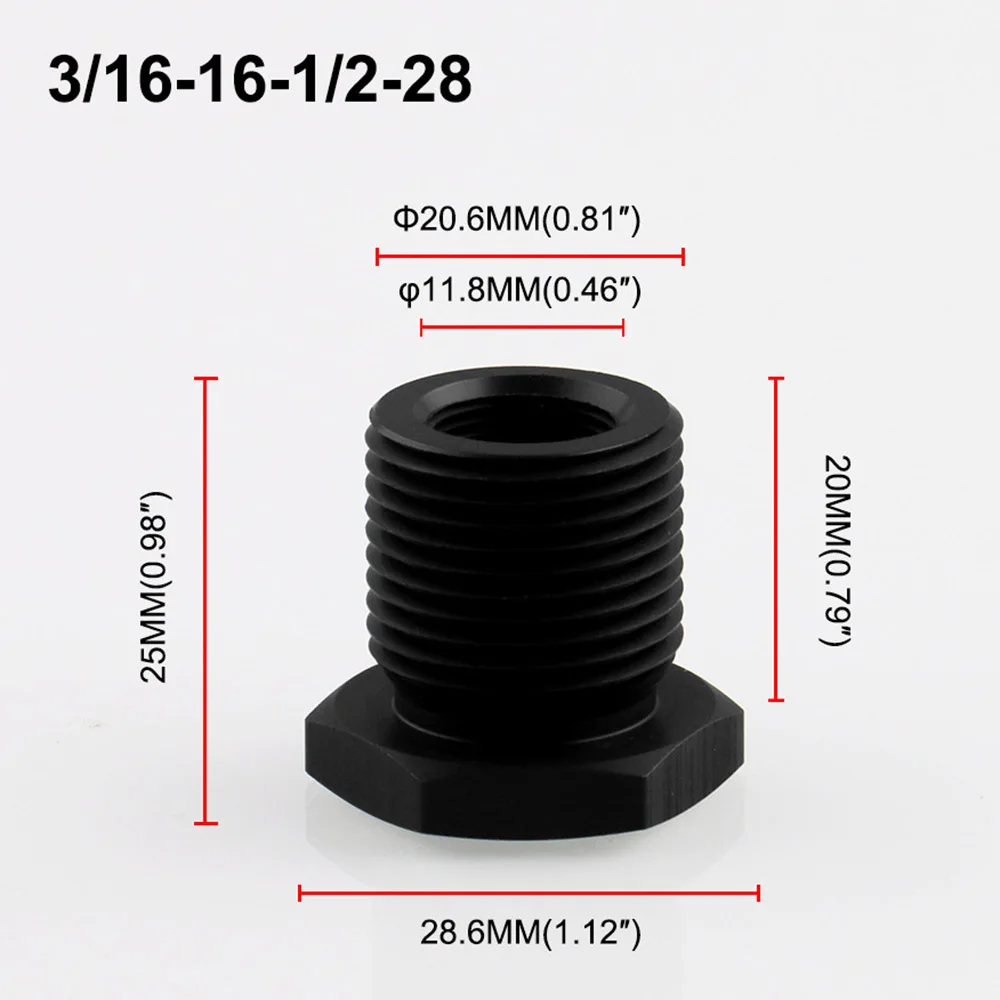 Car Oil Filter Threaded Adapter 1/2-28 to 3/4-16 13/16-16 3/4 NPT Automotive Parts
Car Oil Filter Threaded Adapter 1/2-28 to 3/4-16 13/16-16 3/4 NPT Automotive Parts