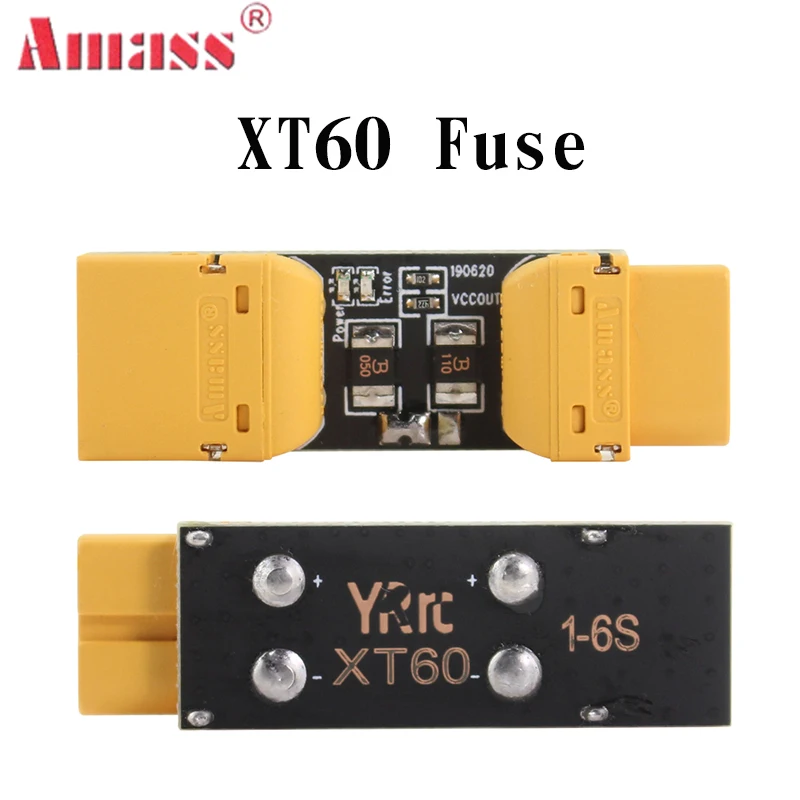 Amass XT60 Fuse XT30 Fuse Installation Test Safety Plug Short-circuit Protection Plug Overload Protection Inspecting
Amass XT60 Fuse XT30 Fuse Installation Test Safety Plug Short-circuit Protection Plug Overload Protection Inspecting
