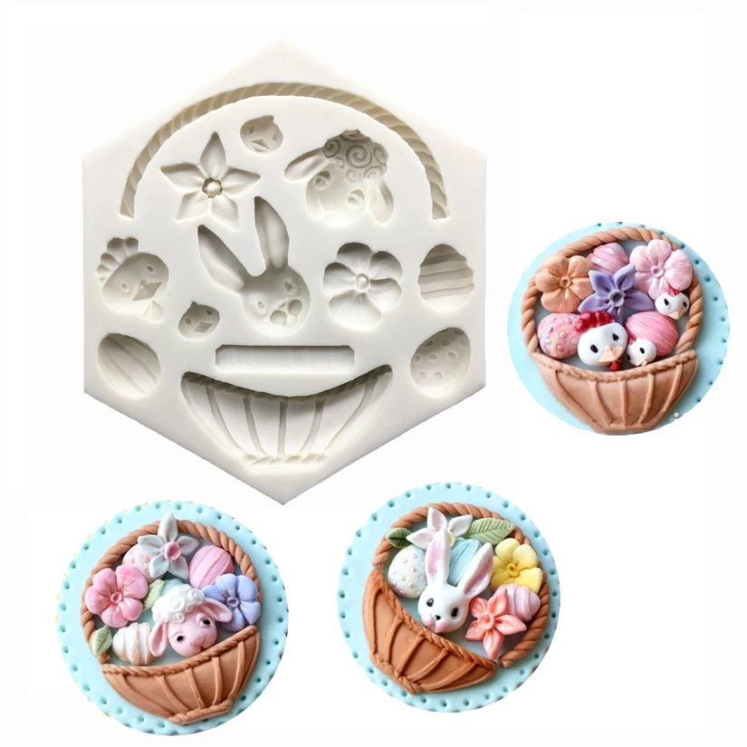 Wholesale 10 pcs/lot Easter Bunny Silicone Mold Fondant Cake Decorating Tools Candy Chocolate Gumpaste Mold
Wholesale 10 pcs/lot Easter Bunny Silicone Mold Fondant Cake Decorating Tools Candy Chocolate Gumpaste Mold