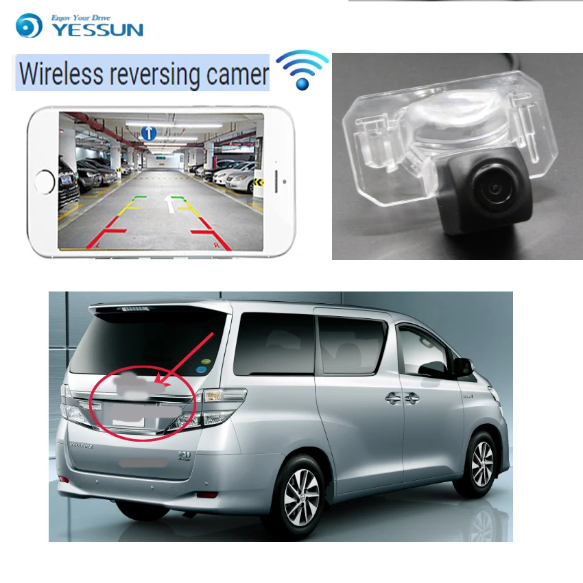 YESSUN Новый Ariiva для Toyota Alphard 2011 2012 Honda CR-V CRV 2012 ~ 2015 новый задний ход парковки в режиме ожидания Мини Беспроводная HD камера
YESSUN Новый Ariiva для Toyota Alphard 2011 2012 Honda CR-V CRV 2012 ~ 2015 новый задний ход парковки в режиме ожидания Мини Беспроводная HD камера