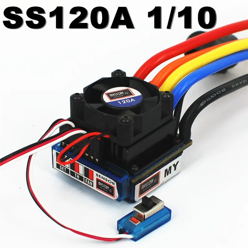 Тайный Огненный Дракон ZTW 120A ESC сенсорный ESC для 1/10 RC CAR HL-SS120A(1/10)
Тайный Огненный Дракон ZTW 120A ESC сенсорный ESC для 1/10 RC CAR HL-SS120A(1/10)