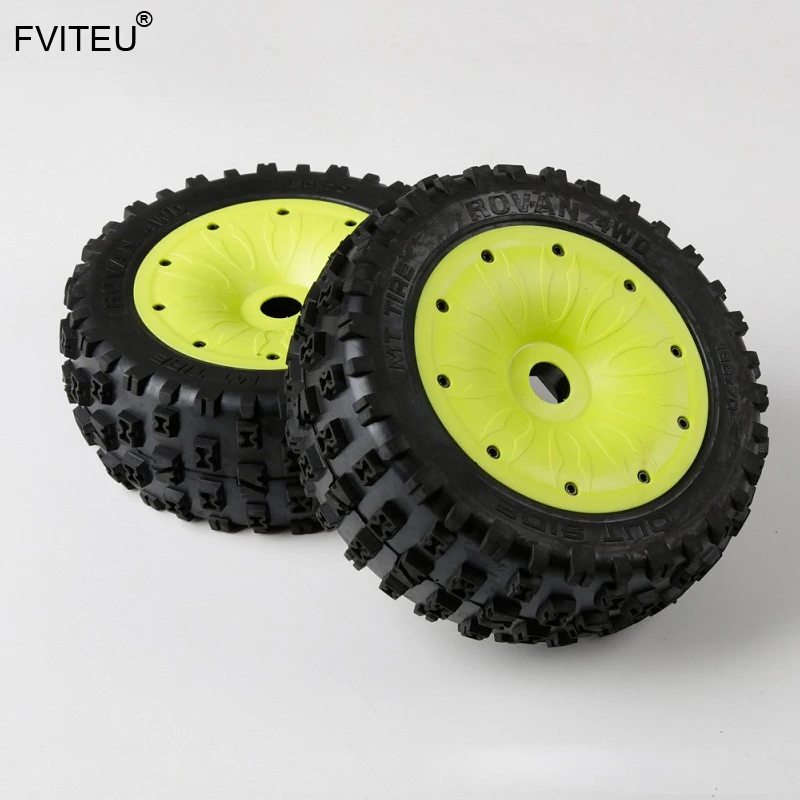 FVITEU резиновые шины для колес с уплотненным ободом для 1/5 Losi 5ive-T Rovan LT Baja 4WD и SLT TRUCK King Motor X2
FVITEU резиновые шины для колес с уплотненным ободом для 1/5 Losi 5ive-T Rovan LT Baja 4WD и SLT TRUCK King Motor X2