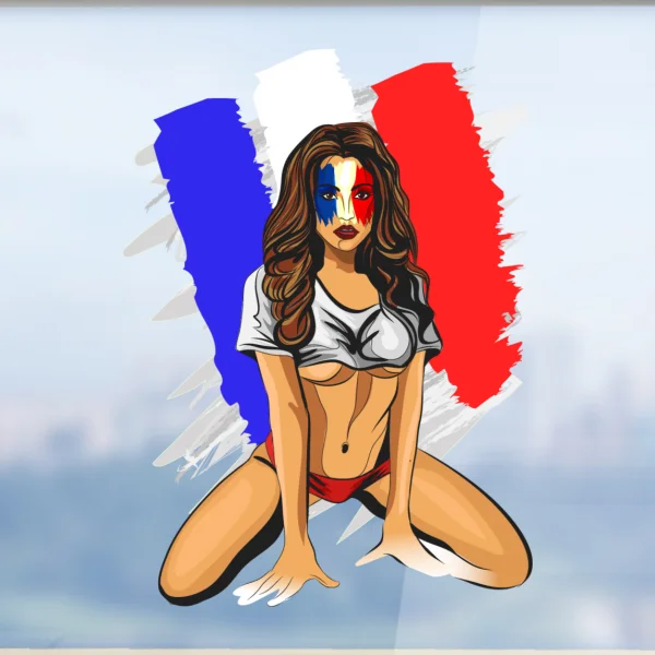 France Sexy Devil Half Spilt Girl Wall Vinyl Sticker Pattern Custom Home Decor Wedding PVC Wallpaper Art Design Poster
France Sexy Devil Half Spilt Girl Wall Vinyl Sticker Pattern Custom Home Decor Wedding PVC Wallpaper Art Design Poster