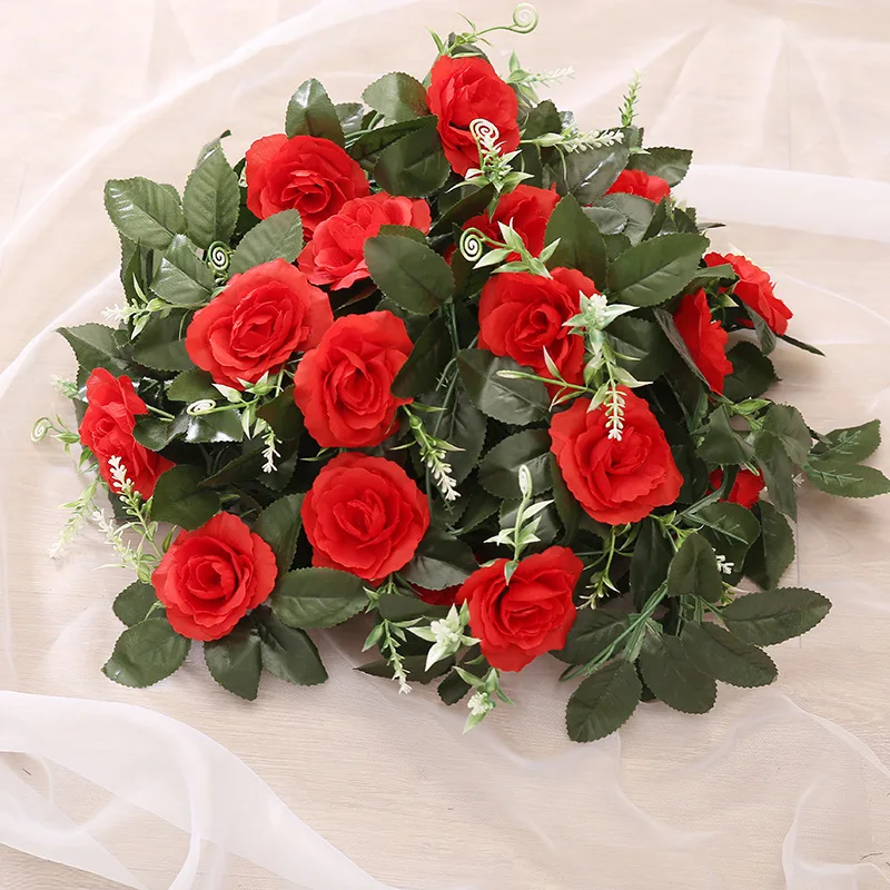 Artificial flower Fake Rose plastic Vine Artificial Flowers Decor Fake flower For Home Wedding Party Decoration Silk Rose
Artificial flower Fake Rose plastic Vine Artificial Flowers Decor Fake flower For Home Wedding Party Decoration Silk Rose
