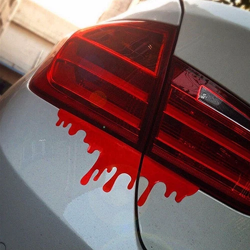 funny sticker Reflective Red Blood Bleeding Car Sticker Car Decals Rear Front Headlight Sticker hot car sticker automovil
funny sticker Reflective Red Blood Bleeding Car Sticker Car Decals Rear Front Headlight Sticker hot car sticker automovil