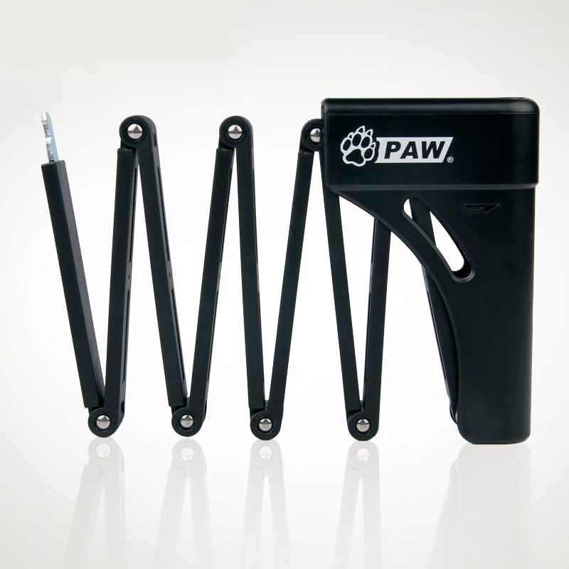 PAW High Quality Folding Lock Mountain Road Bike Lock Tire Zinc Alloy Body ABS Housing Portable 312g Folding Lock
PAW High Quality Folding Lock Mountain Road Bike Lock Tire Zinc Alloy Body ABS Housing Portable 312g Folding Lock