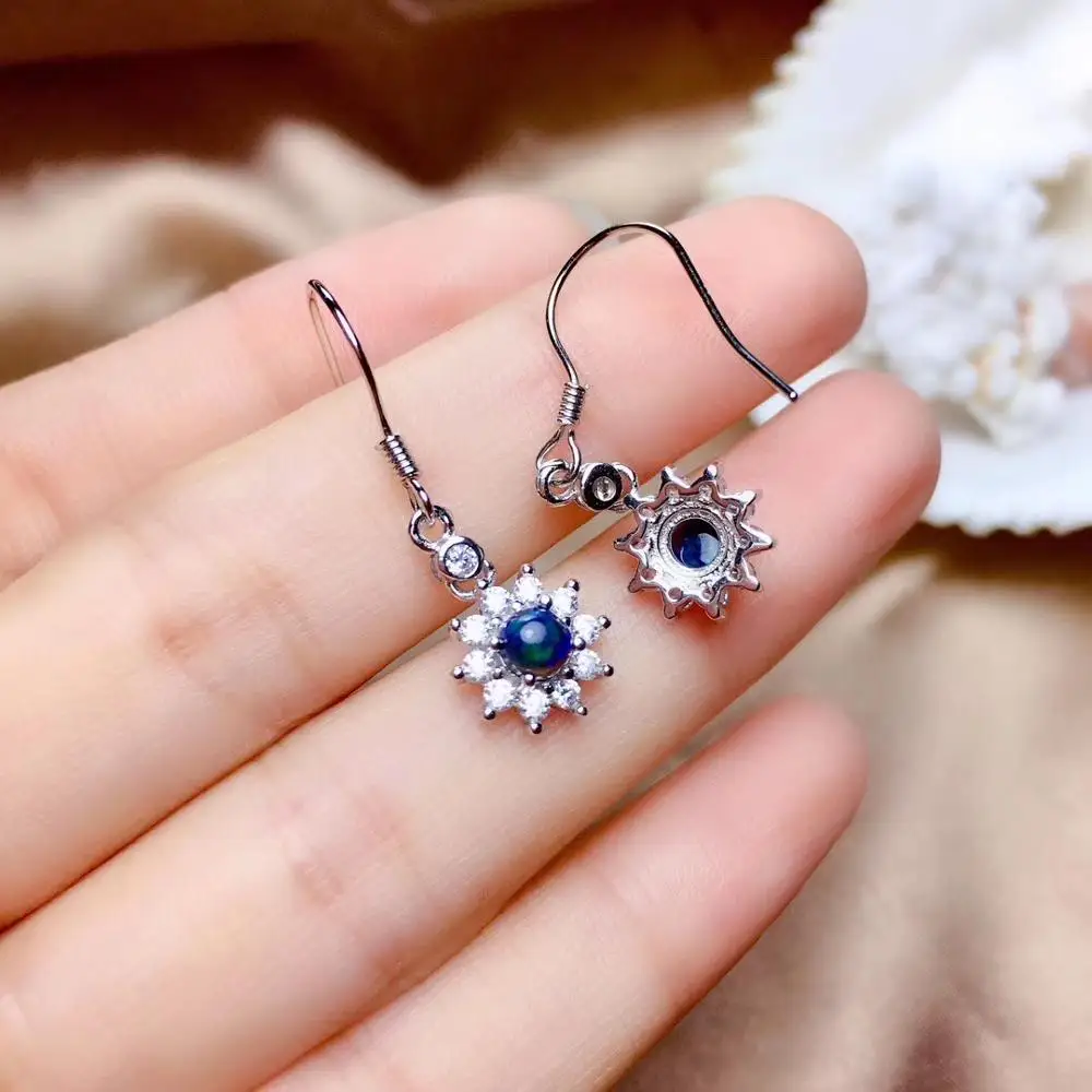 fshion Blue sapphire gemstone earrings for women silver jewelry hool earrings natural gem real 925 silver girl summer gift
fshion Blue sapphire gemstone earrings for women silver jewelry hool earrings natural gem real 925 silver girl summer gift