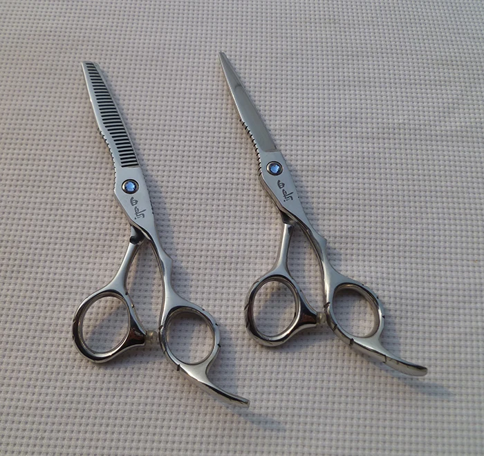 SR-3FG 6" professional stainless steel barber hair cutting and thinning scissors
SR-3FG 6" professional stainless steel barber hair cutting and thinning scissors