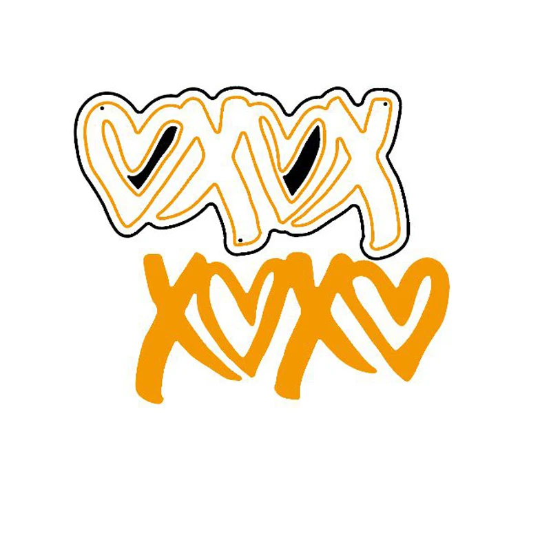 Heart X Heart Metal Cutting Dies Stencil For DIY Scrapbooking Decorative Embossing Suit Paper Card Die Cutting Template 2019
Heart X Heart Metal Cutting Dies Stencil For DIY Scrapbooking Decorative Embossing Suit Paper Card Die Cutting Template 2019
