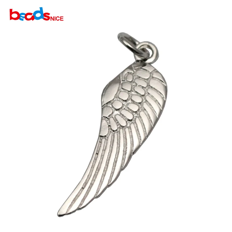 Beadsnice ID30776smt17 Jewelry Component for Pendantn Making Sterling Silver Bird Wing Pendnat Angel Wing Charms
Beadsnice ID30776smt17 Jewelry Component for Pendantn Making Sterling Silver Bird Wing Pendnat Angel Wing Charms
