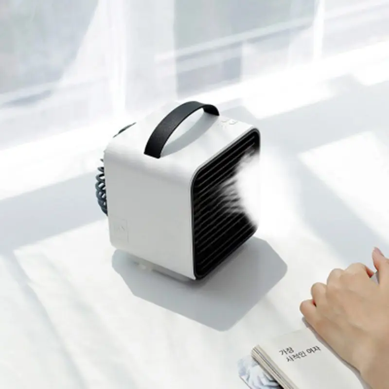 Mini USB Portable Air Conditioner Conditioning Humidifier Purifier Air Cooler Personal Space Cooling Fan For Office Home Car
Mini USB Portable Air Conditioner Conditioning Humidifier Purifier Air Cooler Personal Space Cooling Fan For Office Home Car