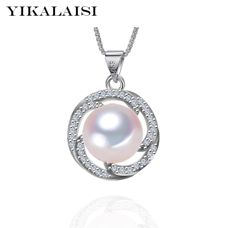 YIKALAISI 925 Sterling Silver Jewelry Pearl Necklace Jewelry High Quality 9-10 mm Natural Pearl Pendant For Women Gift
YIKALAISI 925 Sterling Silver Jewelry Pearl Necklace Jewelry High Quality 9-10 mm Natural Pearl Pendant For Women Gift