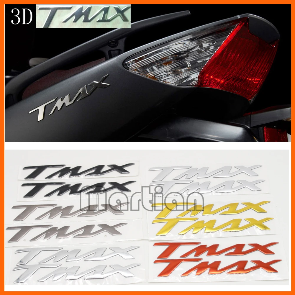 GOLD COLOR Motorcycle Emblem Badge Decal 3D Tank Wheel Logo "TMAX" Sticker For YAMAHA TMAX530 500
GOLD COLOR Motorcycle Emblem Badge Decal 3D Tank Wheel Logo "TMAX" Sticker For YAMAHA TMAX530 500