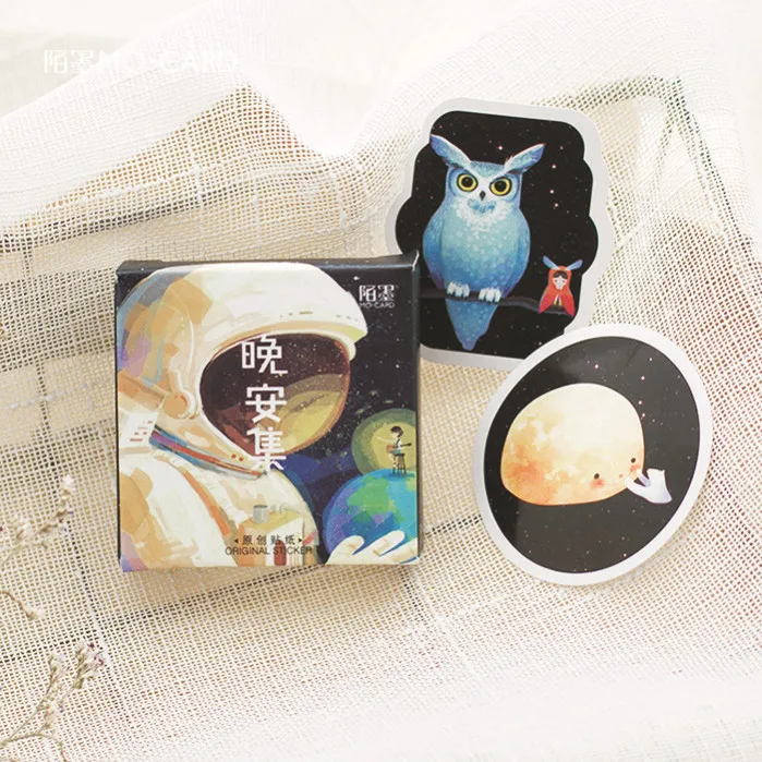 45 шт./кор. наклейки с героями мультфильмов «хорошая ночь» клейкие наклейки DIY декоративные наклейки Канцелярские Стикеры бумага для скрапбу...
45 шт./кор. наклейки с героями мультфильмов «хорошая ночь» клейкие наклейки DIY декоративные наклейки Канцелярские Стикеры бумага для скрапбу...