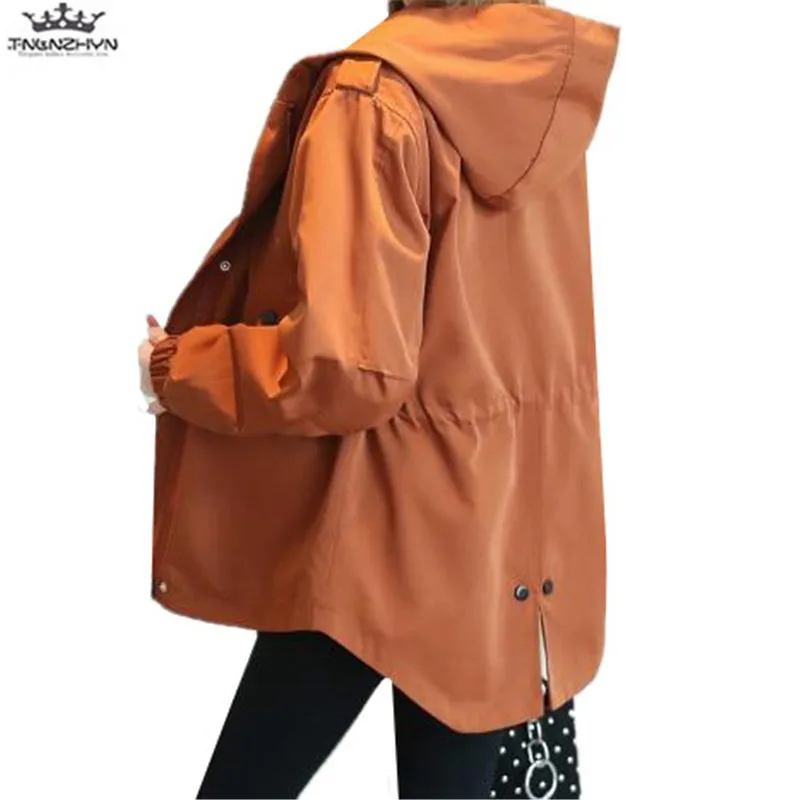 tnlnzhyn 2019 New Spring Autumn Women Trench Coat Women Fashion Slim Hooded Windbreaker Coat Casual Long Sleeve Coats Y1035
tnlnzhyn 2019 New Spring Autumn Women Trench Coat Women Fashion Slim Hooded Windbreaker Coat Casual Long Sleeve Coats Y1035