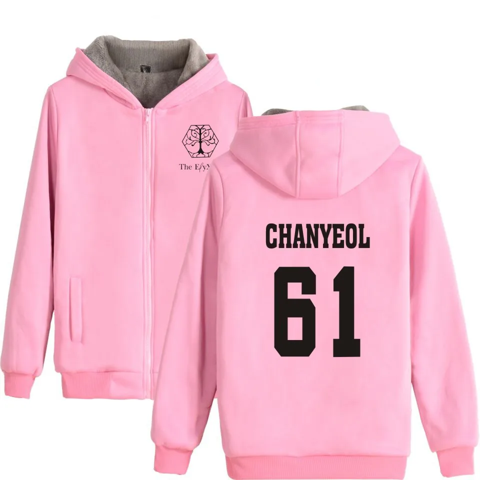 EXO Planet 4 The ElyXiOn Album Concert Zipper Women Kpop Hoodies Sweatshirt Women Zipper Winter Thicken Cloth
EXO Planet 4 The ElyXiOn Album Concert Zipper Women Kpop Hoodies Sweatshirt Women Zipper Winter Thicken Cloth