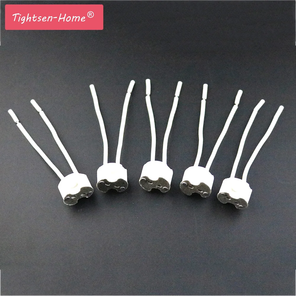 5-20PC MR16 MR11 GU5.3 G4 Lamp Holder Ceramic Halogen Lamp Holder Socket Pottery Connector 12-250V Led Light bulb Base with Wire
5-20PC MR16 MR11 GU5.3 G4 Lamp Holder Ceramic Halogen Lamp Holder Socket Pottery Connector 12-250V Led Light bulb Base with Wire