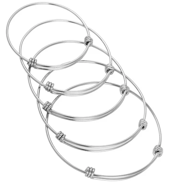 Hot Selling Stainless Steel Jewelry Accessories Expandable Wire Bangle Bracelet 50mm,55mm,60mm,65mm,70mm 50pcs/lot IJB0214
Hot Selling Stainless Steel Jewelry Accessories Expandable Wire Bangle Bracelet 50mm,55mm,60mm,65mm,70mm 50pcs/lot IJB0214