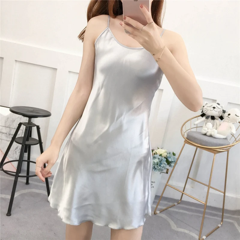 5XL Nightgowns silk lingerie Dress Sexy Women Nightwear Satin Sleepshirts homewear homme Plus size RED PINK nighties for women
5XL Nightgowns silk lingerie Dress Sexy Women Nightwear Satin Sleepshirts homewear homme Plus size RED PINK nighties for women