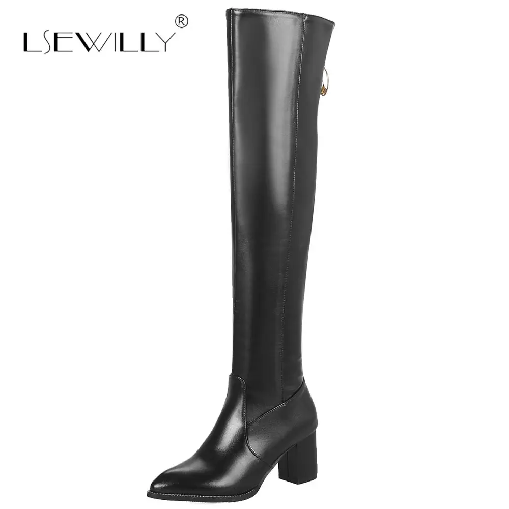 Lsewilly High Boots Female Winter Boots Women Thick Heel Over The Knee Boots Sexy Fashion 2018 Black Beige Women Boots E103
Lsewilly High Boots Female Winter Boots Women Thick Heel Over The Knee Boots Sexy Fashion 2018 Black Beige Women Boots E103