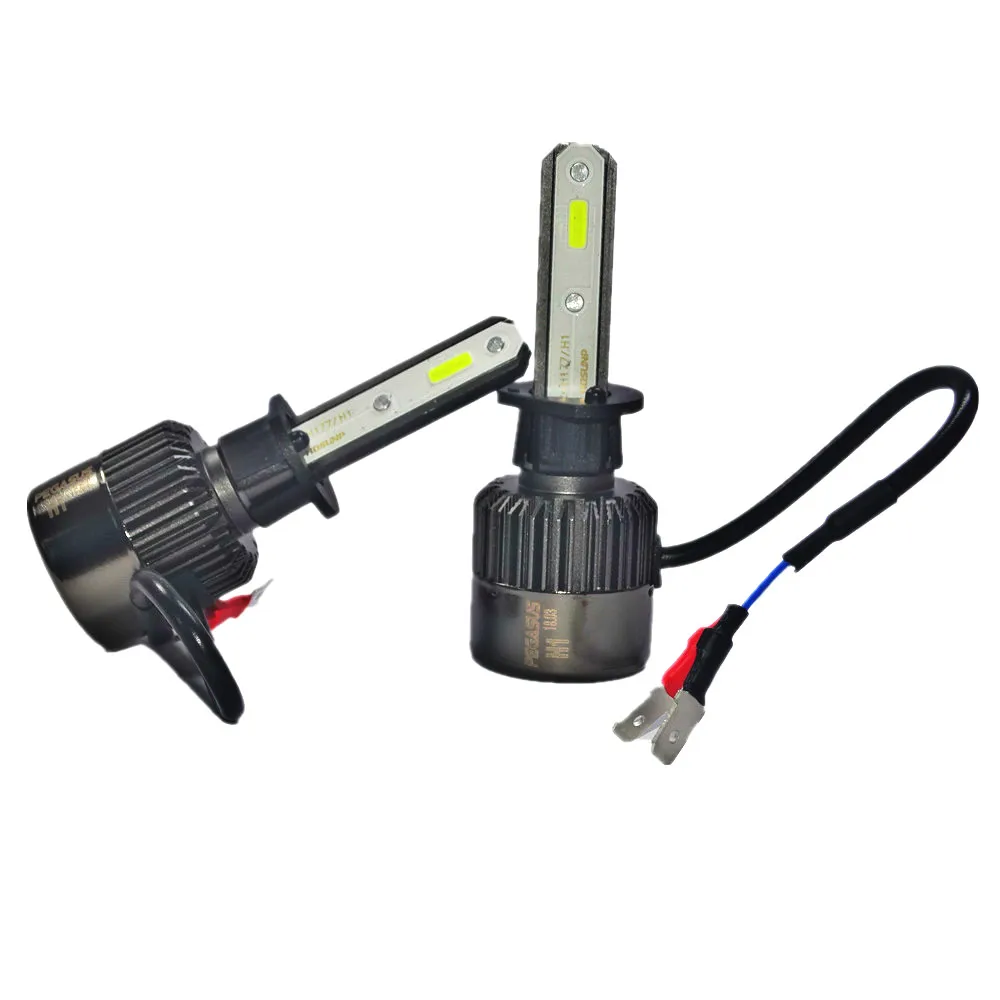2Pcs COB LED MINI Size H1 42W 8000LM 6500K Super White LED Car Headlights Bulbs Automobile Front Fog Light Low Light DRL Lamp
2Pcs COB LED MINI Size H1 42W 8000LM 6500K Super White LED Car Headlights Bulbs Automobile Front Fog Light Low Light DRL Lamp