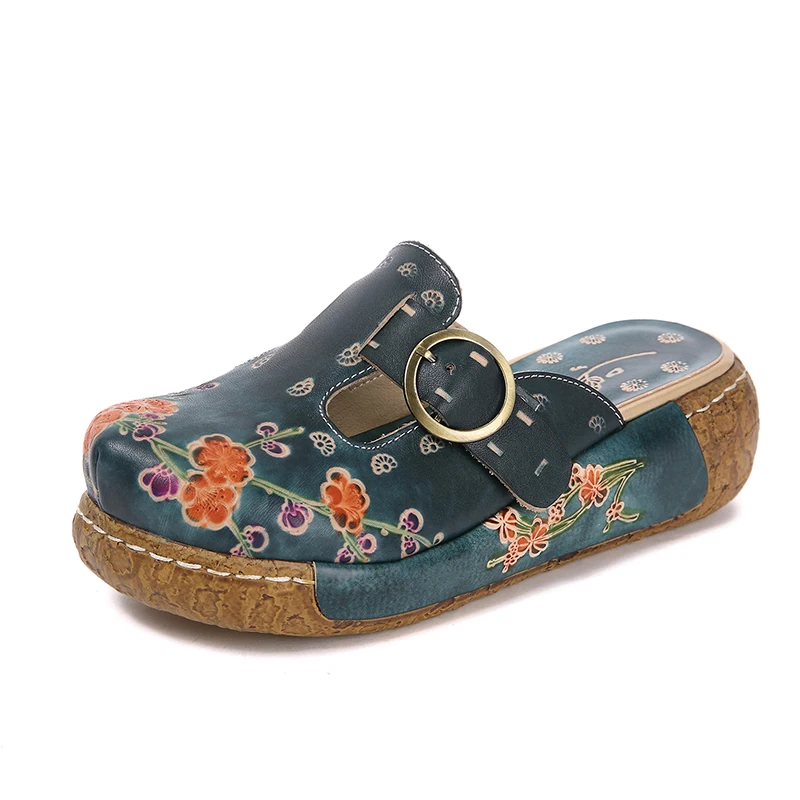 New Leather SandalsRetro thick-soled slippersHigh heel leather slippersLeather shoes
New Leather SandalsRetro thick-soled slippersHigh heel leather slippersLeather shoes