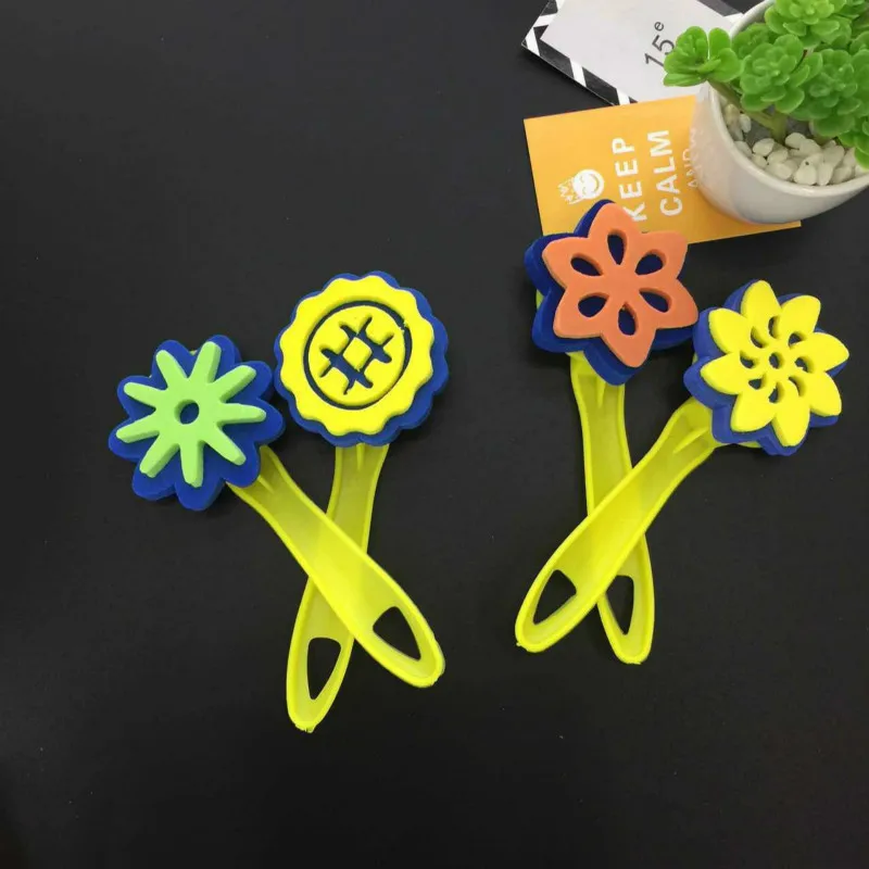 4 Pcs/Lot Paint Brush Children Graffiti DIY Painting Oil Watercolor Painting Brush Sponge Seal Handle Children Creative Brushes
4 Pcs/Lot Paint Brush Children Graffiti DIY Painting Oil Watercolor Painting Brush Sponge Seal Handle Children Creative Brushes