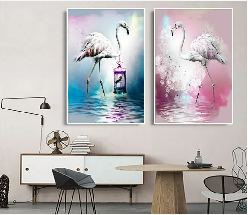 Nordic Watercolor Flamingos Canvas Painting Poster And Print Wall Pictures For Living Room Decoration No Framed
Nordic Watercolor Flamingos Canvas Painting Poster And Print Wall Pictures For Living Room Decoration No Framed