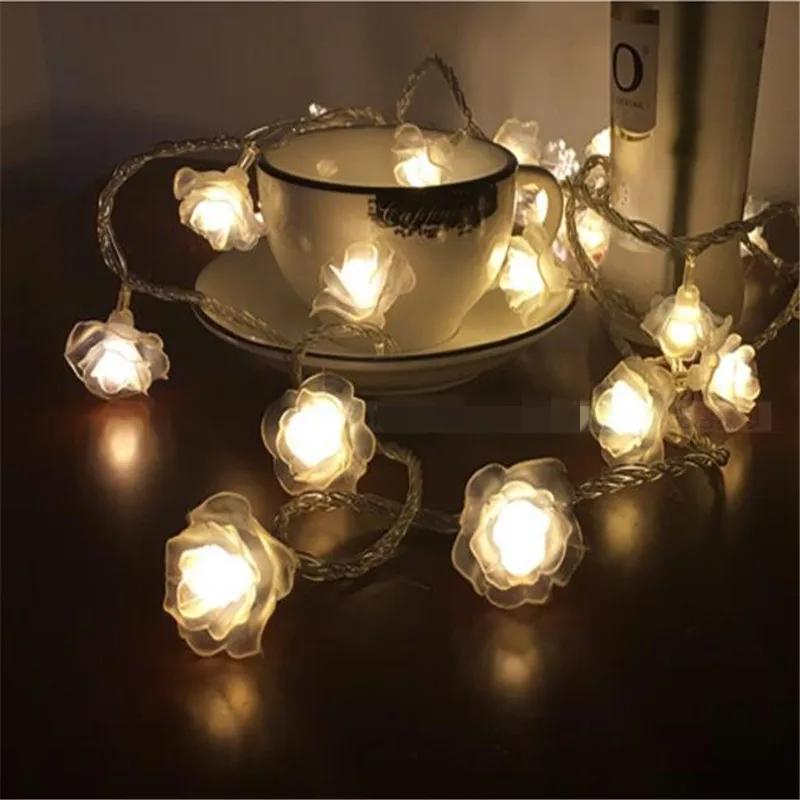 5M 28LED Romantic Rose Flower LED String christmas lights outdoor Fairy Lights Christmas decorations for home Garlands natale
5M 28LED Romantic Rose Flower LED String christmas lights outdoor Fairy Lights Christmas decorations for home Garlands natale