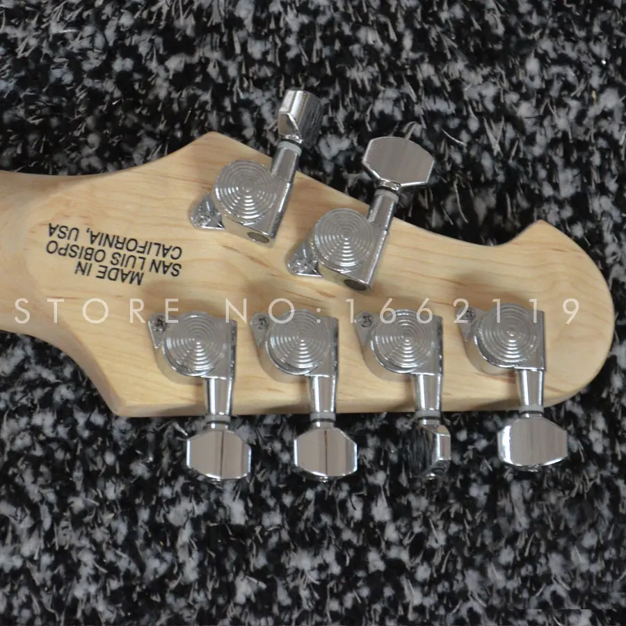 Завод заказной musicman solid Luke электрогитара 6 струн с палисандр гриф Стеганный Топ