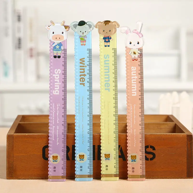 Coloffice Creative Cartoon Animal Rabbit ruler Wavy Line Cute Student Plastic Ruler Kids Gifts School Office Supplies 15cm 1PC
Coloffice Creative Cartoon Animal Rabbit ruler Wavy Line Cute Student Plastic Ruler Kids Gifts School Office Supplies 15cm 1PC